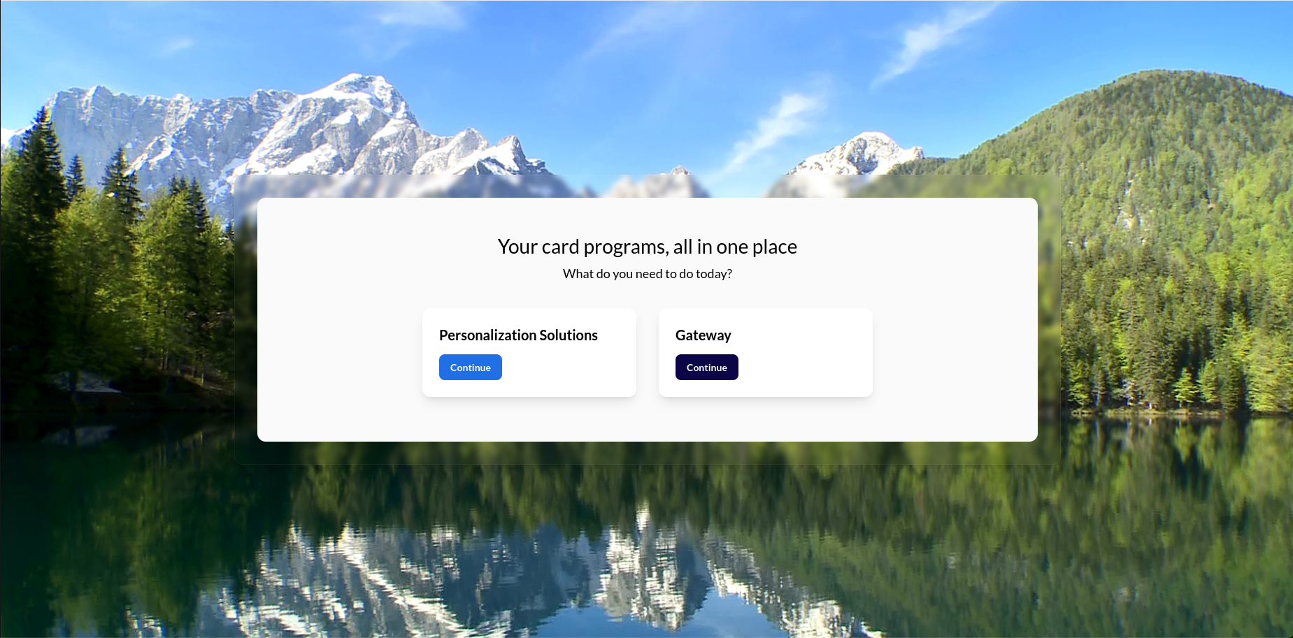 Screenshot preview of the new OneCPI landing page